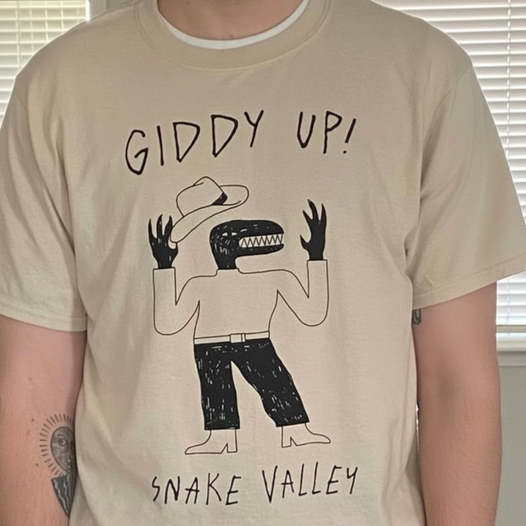 Giddy Up Snake Valley Tee